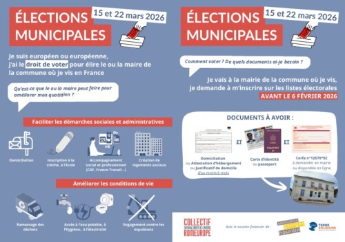 Flyer élections municipales 2026